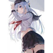 青涩可爱二次元JK制服，死库水，重度动漫图集