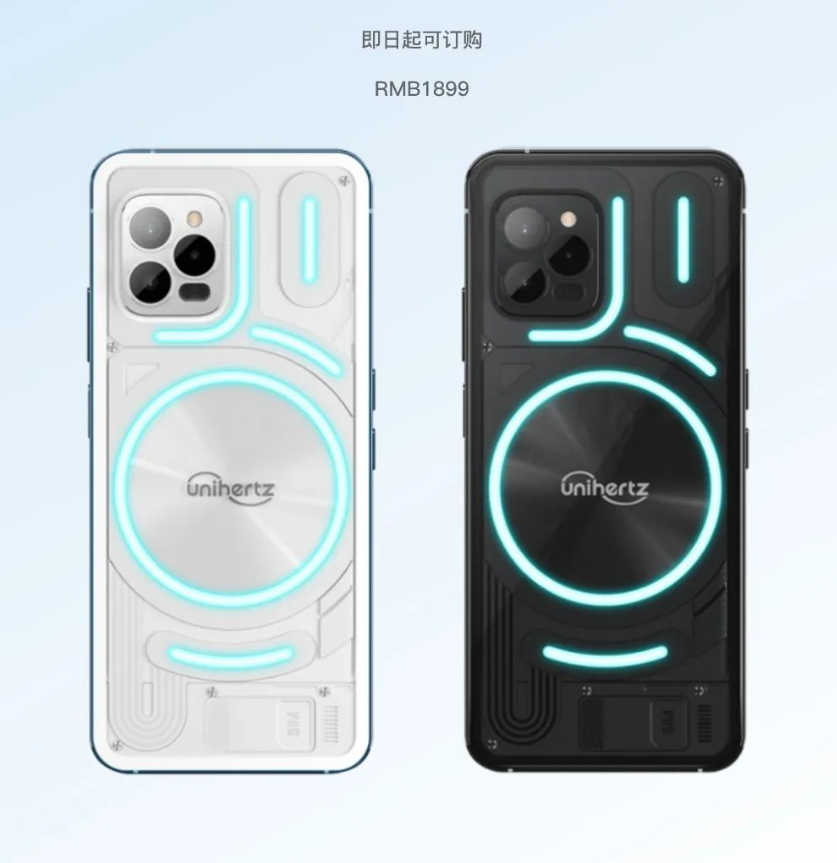 《Unihertz Luna 手机》开始发售：售价1899 元，类 Nothing Phone 灯条后盖