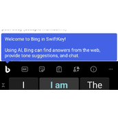 SwiftKey安卓版输入法升级，允许移动和隐藏必应按钮
