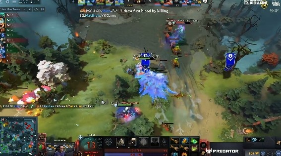 《DOTA2》2023 柏林Major赛报：莫言中单隐刺戏耍对手 y队冰魂辅助转核 LGD1-0EG