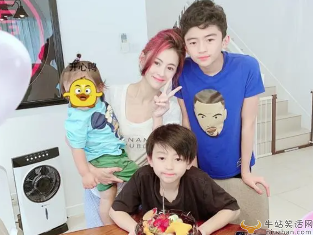 张柏芝三胎是谁的?