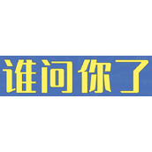 谁问你了是什么意思