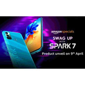 TECNO Spark 7抵达4月9日，电池6000 MAH