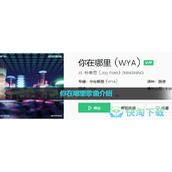 《抖音》你在哪里歌曲介绍
