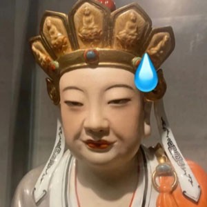 《抖音》无语菩萨高清无水印表情包下载