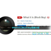《抖音》WhatItIs(BlockBoy)歌曲介绍