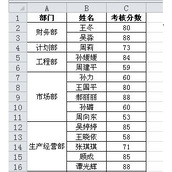 Excel如何在自动筛选时显示合并单元格全部记录教学