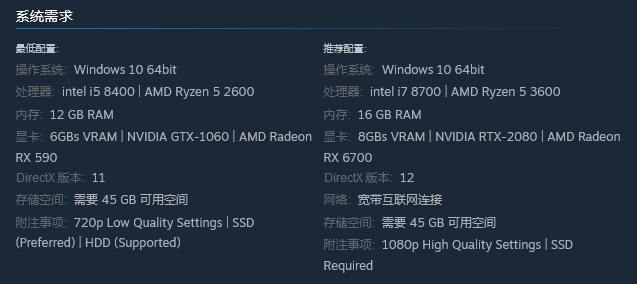 《堕落之主》开发者解释PC配置要求和主机性能
