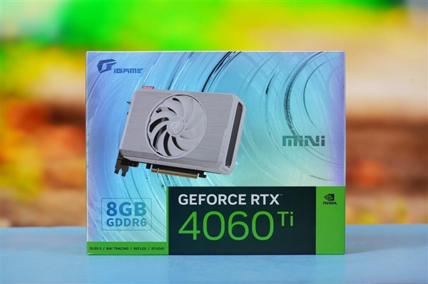 单风扇极简风！七彩虹iGame RTX 4060 Ti Mini OC 8GB显卡图赏