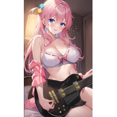pixiv插画壁纸精选：“Guitar Hero”后藤一里