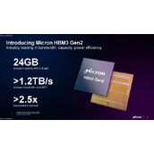美光推出业界首款HBM3 Gen2内存：带宽超过1.2TB/s