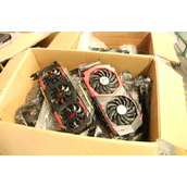 数百台显卡入境被查获 确认属于洋垃圾