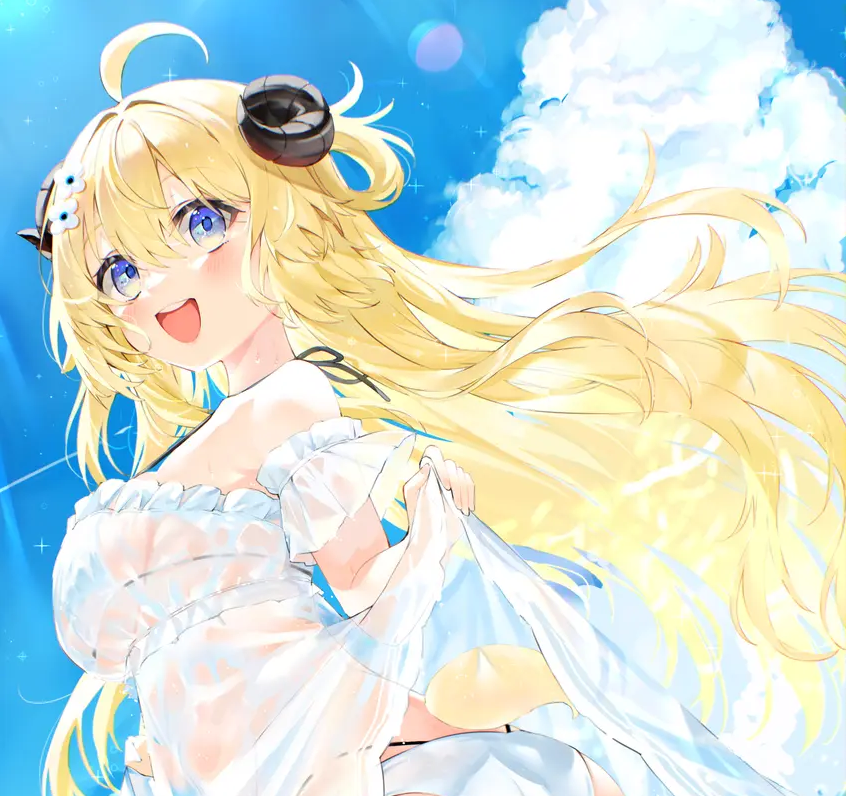 ホロライブ わためちゃん！ – こうましろ的插画