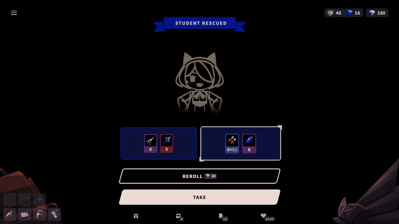 Roguelike《蔷薇的夜宴2：蓝玉石》10.30登陆Steam