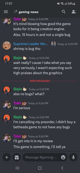 《星空》评论家称游戏视觉效果超预期 前期没有Bug