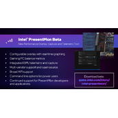 英特尔推出“PresentMon Beta”工具帮助用户量化电脑性能