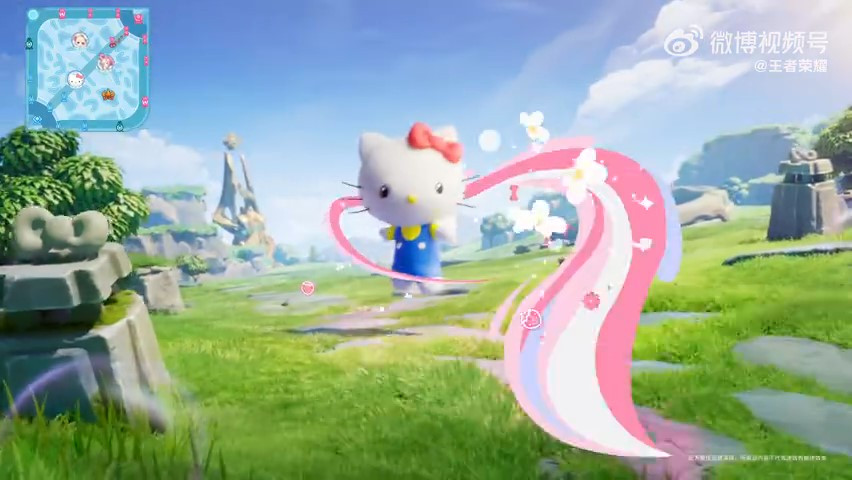 王者荣耀联动HelloKitty 免费装饰品兑换等福利