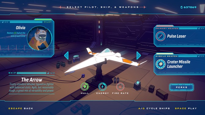 《胡须中队：幸存者》steam抢先体验 星际火狐风银河射击