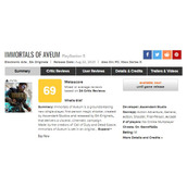 《不朽者传奇》媒体评分解禁 M站均分69