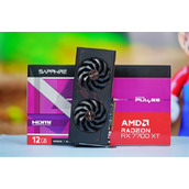 小巧双风扇！蓝宝石RX 7700 XT白金版显卡图赏