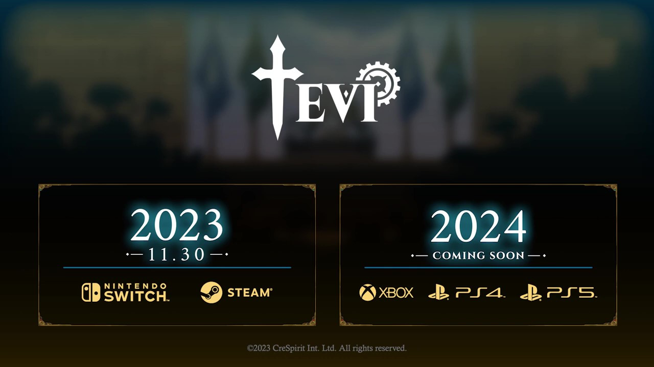 类银河战士恶魔城《TEVI》发售日期预告 11月30日发售