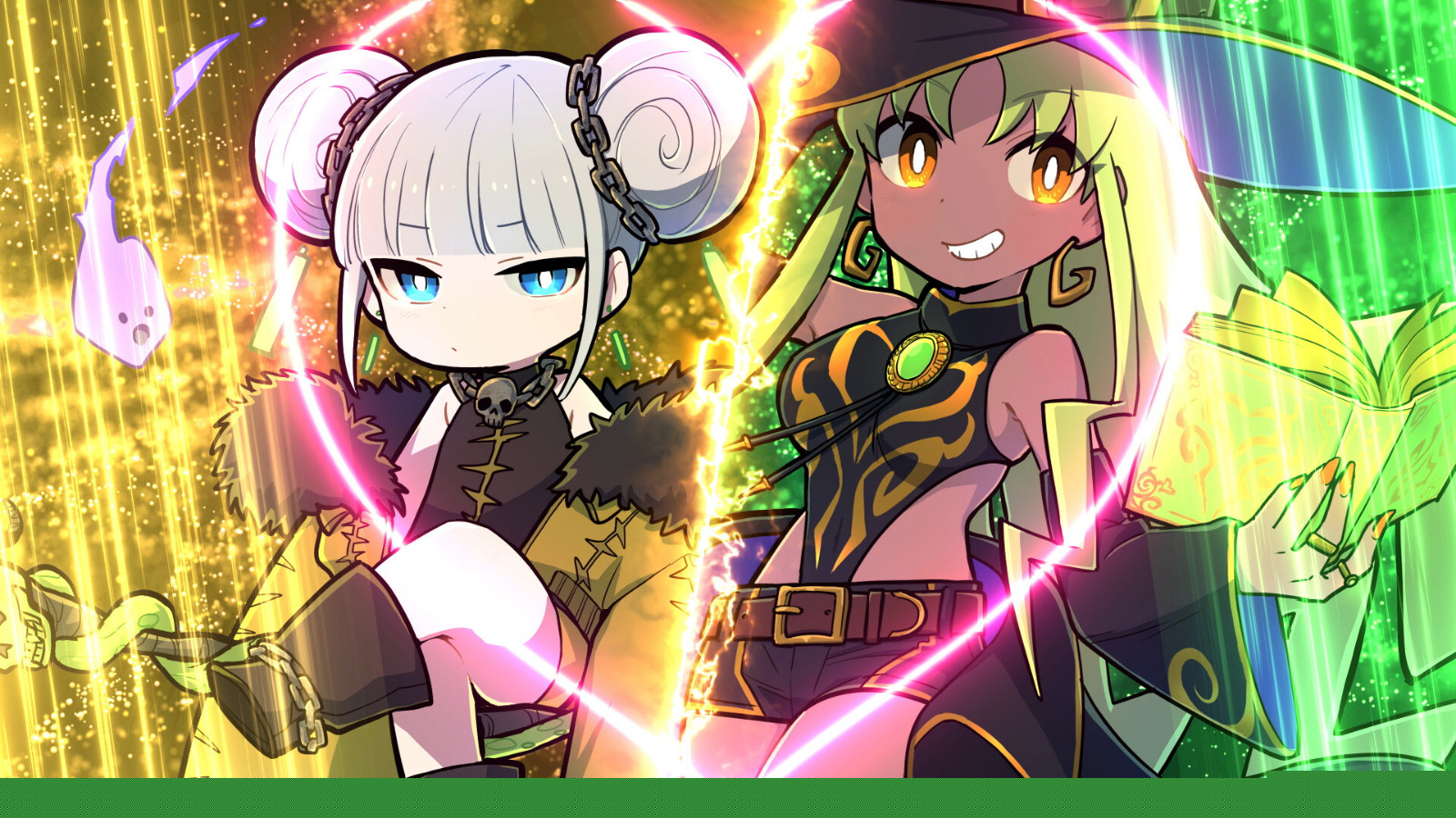 百合DRPG《Witch and Lilies》Steam页面上线 明年发售