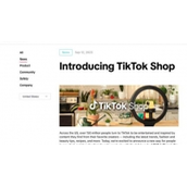 为在“黑色星期五”迎战亚马逊TikTokShop向卖家提供补贴