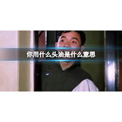 你用什么头油是什么意思 你用什么头油啥意思