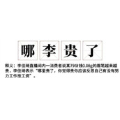 哪李贵了梗是什么意思