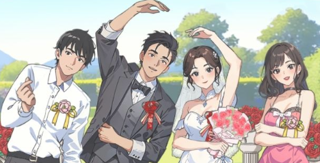 就我眼神好结婚合照图文攻略