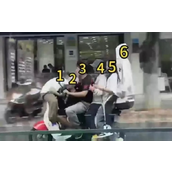 马路奇观：浙江6人骑一辆电动自行车 印度老哥直呼内行！
