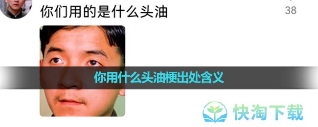 《抖音》你用什么头油梗出处含义介绍