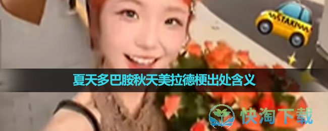 《抖音》夏天多巴胺秋天美拉德梗出处含义介绍