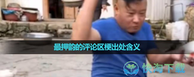 《抖音》最押韵的评论区梗出处含义介绍