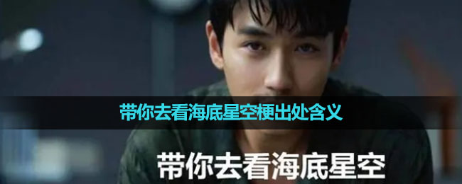 带你去看海底星空梗出处含义介绍