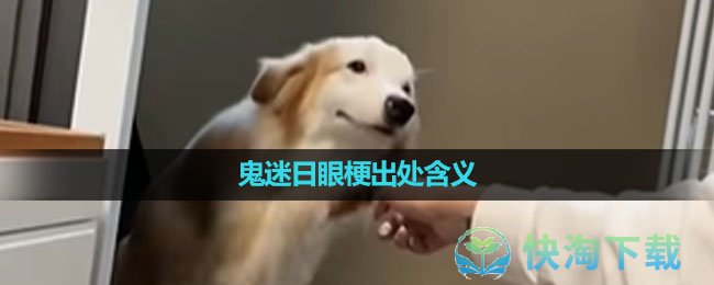 《抖音》鬼迷日眼梗出处含义介绍