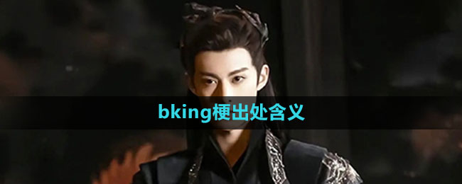 《抖音》bking梗出处含义介绍