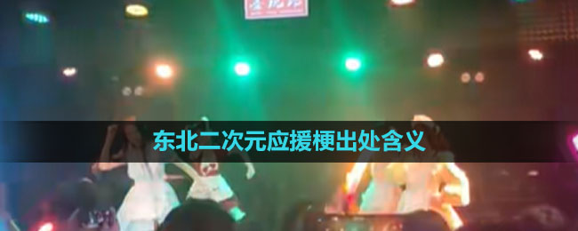 《抖音》东北二次元应援梗出处含义介绍