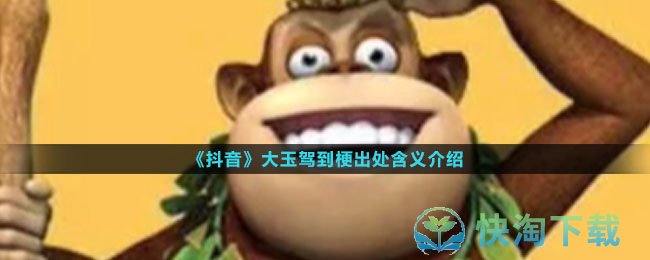 《抖音》大玉驾到梗出处含义介绍