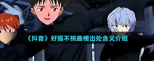 《抖音》好摇不挑曲梗出处含义介绍