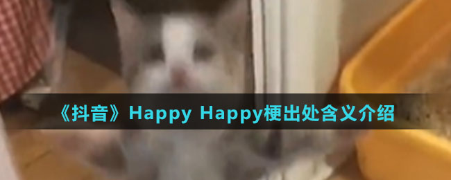 《抖音》HappyHappy梗出处含义介绍
