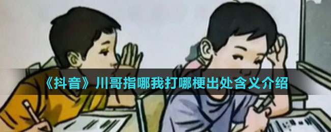 《抖音》川哥指哪我打哪梗出处含义介绍