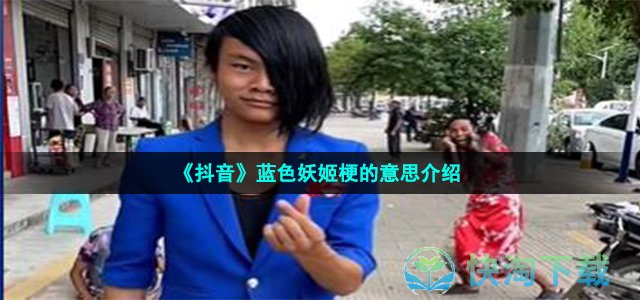 《抖音》蓝色妖姬梗的意思介绍