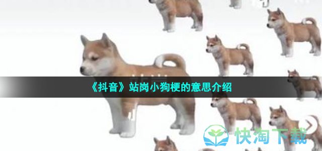 《抖音》站岗小狗梗的意思介绍