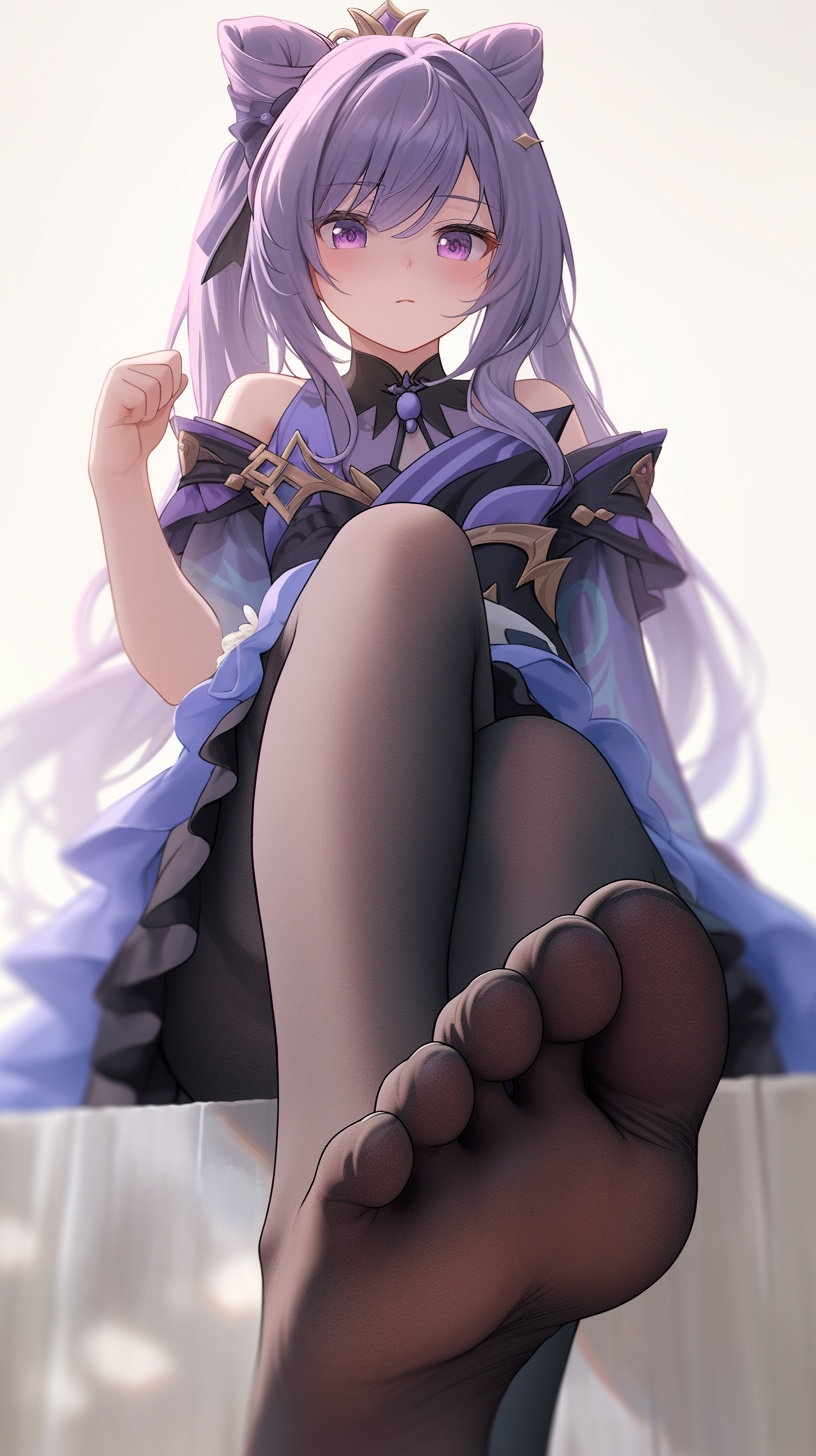 原神脚控刻晴
