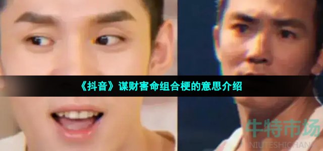 《抖音》谋财害命组合梗的意思介绍