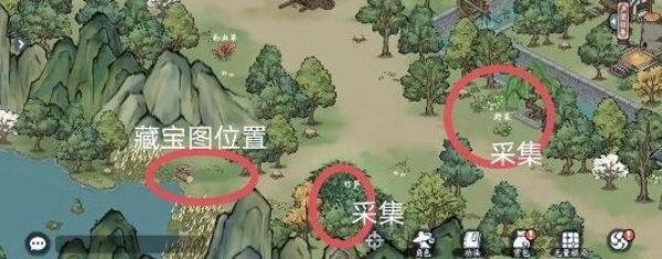 方寸对决栖霞镇藏宝图图文攻略