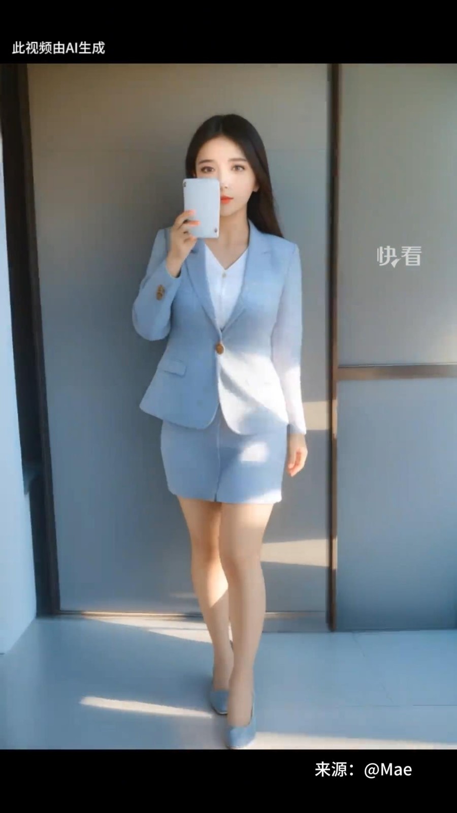 博主用AI动画生成普通女孩的一生：温暖治愈感动众人