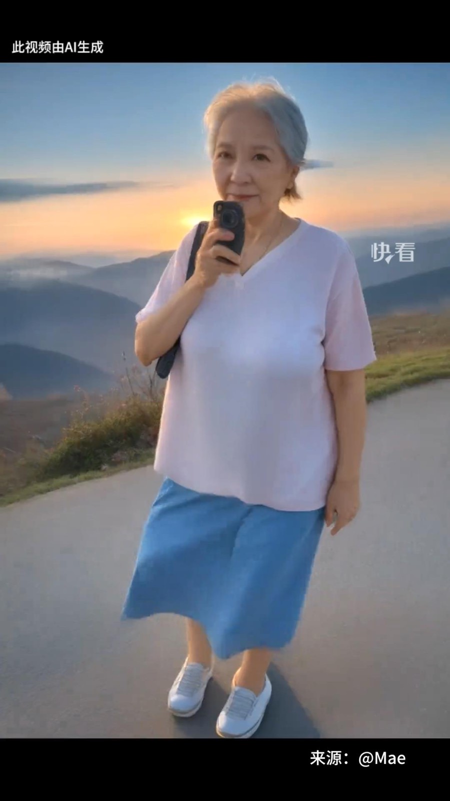博主用AI动画生成普通女孩的一生：温暖治愈感动众人