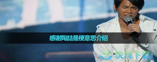 《抖音》感谢陶喆是梗意思介绍